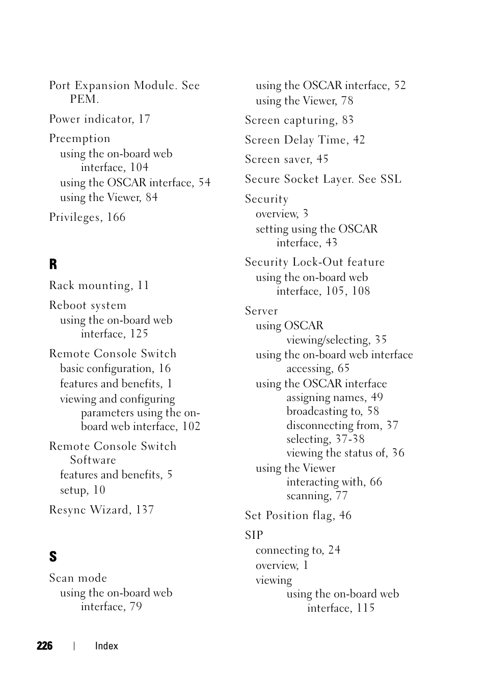 Dell KVM 2161DS User Manual | Page 242 / 244