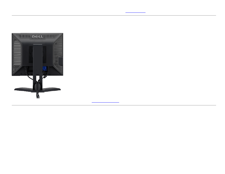 Organizing your cables, Attaching the soundbar (optional) | Dell P190s Monitor User Manual | Page 21 / 37