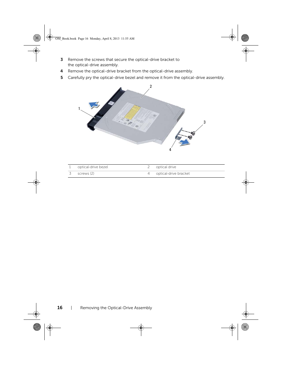 Dell Inspiron M531R (5535, Mid 2013) User Manual | Page 16 / 71