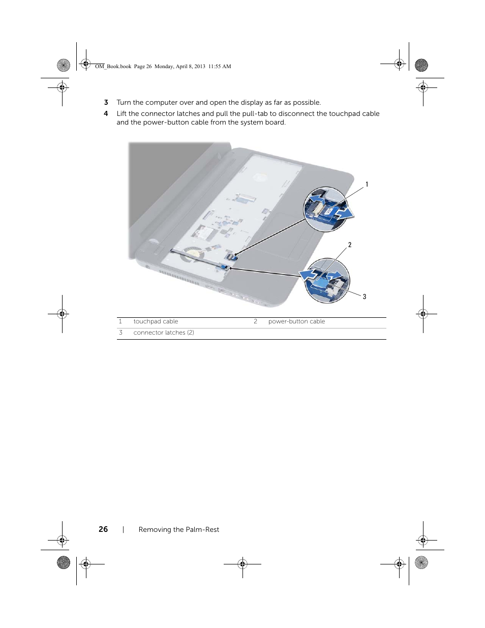 Dell Inspiron M531R (5535, Mid 2013) User Manual | Page 26 / 71