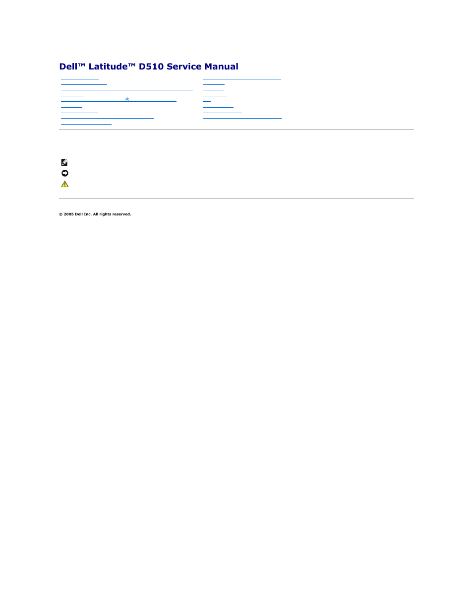 Dell Latitude D510 User Manual | 42 pages