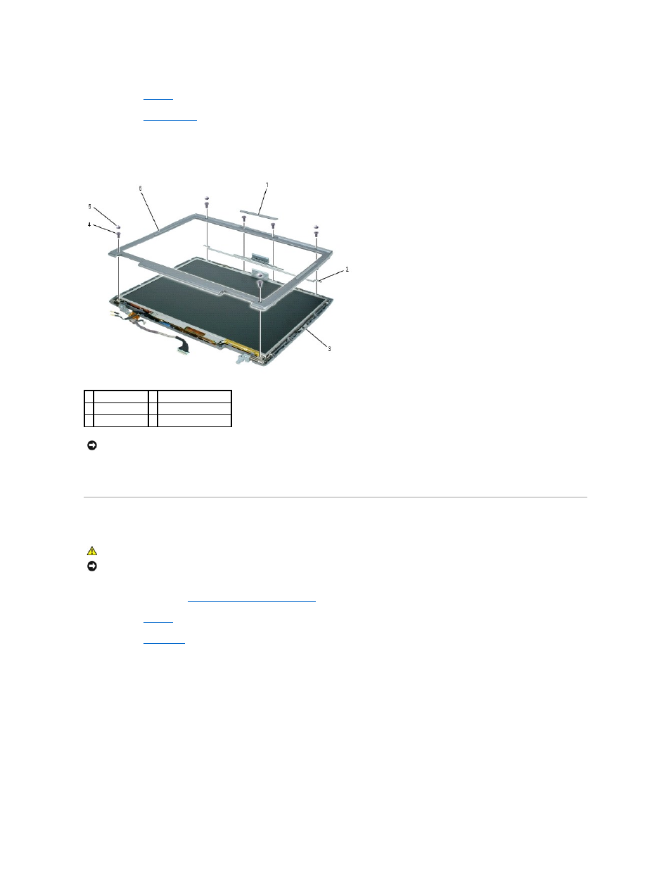 Display panel | Dell Latitude D510 User Manual | Page 14 / 42