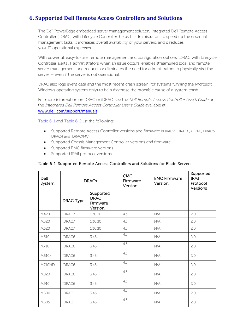 Dell POWEREDGE M1000E User Manual | Page 38 / 58
