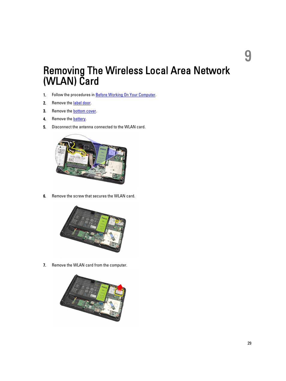 Dell Latitude ST (Late 2011) User Manual | Page 29 / 65