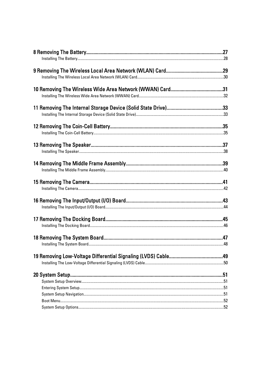 Dell Latitude ST (Late 2011) User Manual | Page 4 / 65