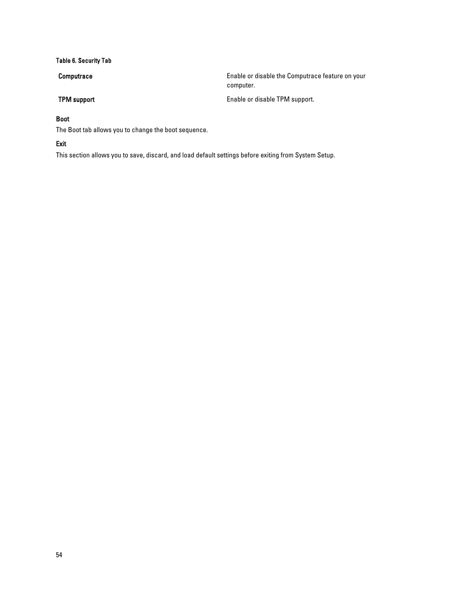 Dell Latitude ST (Late 2011) User Manual | Page 54 / 65