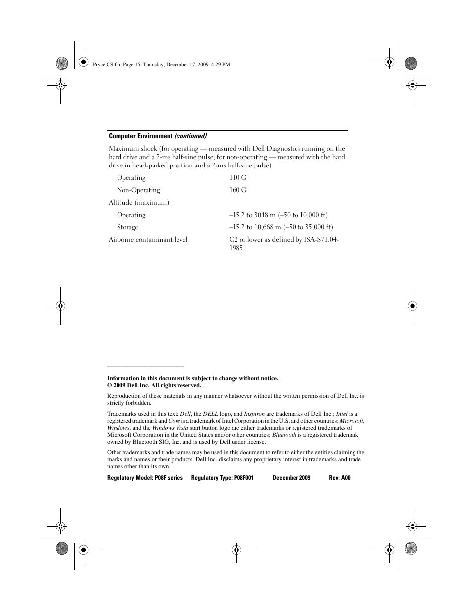 Dell Inspiron 15 (1564, Early 2010) User Manual | Page 7 / 8