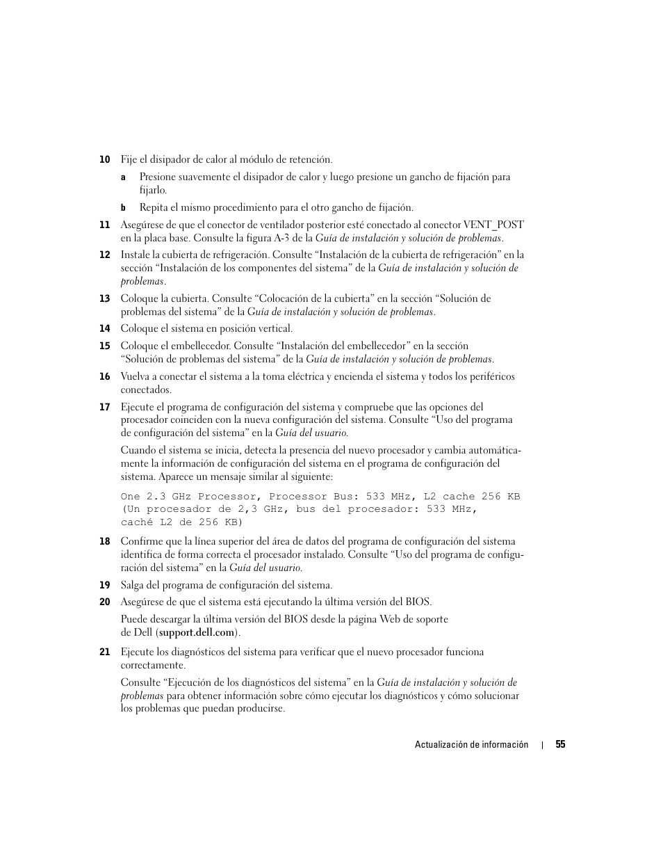 Dell PowerEdge 800 User Manual | Page 57 / 58
