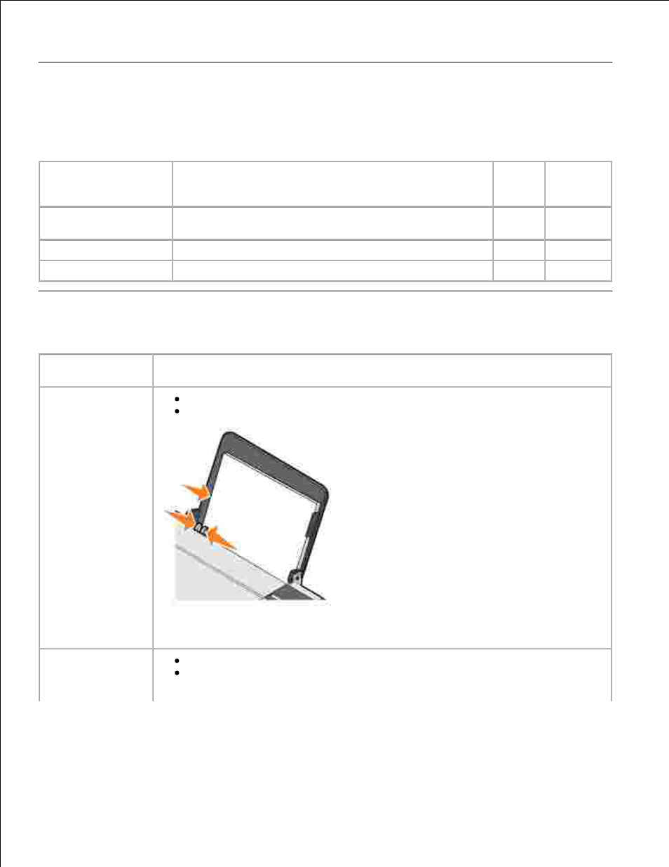 System specifications and requirements, Print media guidelines | Dell 725 Personal Inkjet Printer User Manual | Page 23 / 59