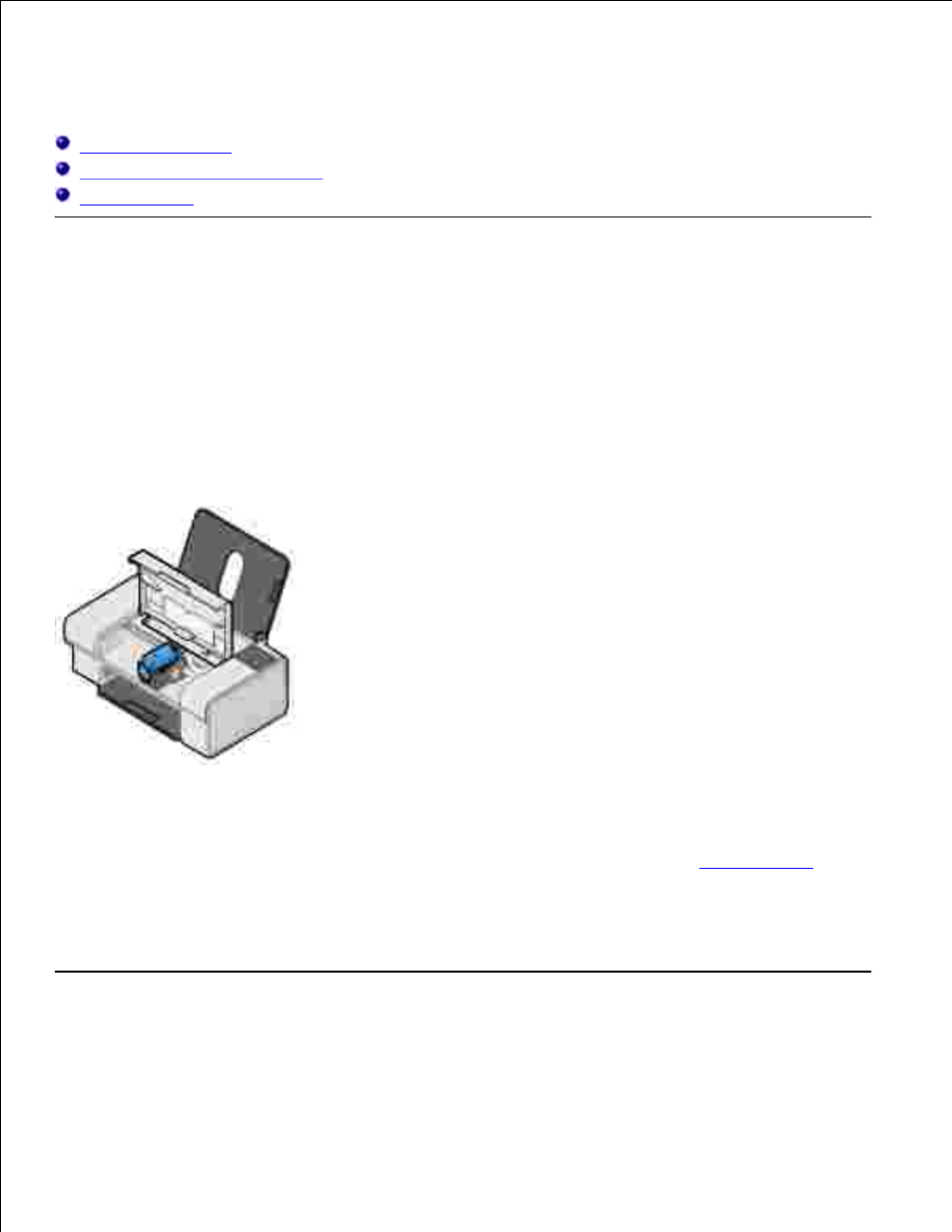 Contacting dell, Technical assistance, Automated order-status service | Dell 725 Personal Inkjet Printer User Manual | Page 28 / 59