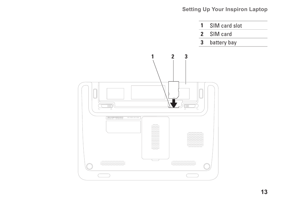 Dell Inspiron 11z (1121, Late 2010) User Manual | Page 15 / 86