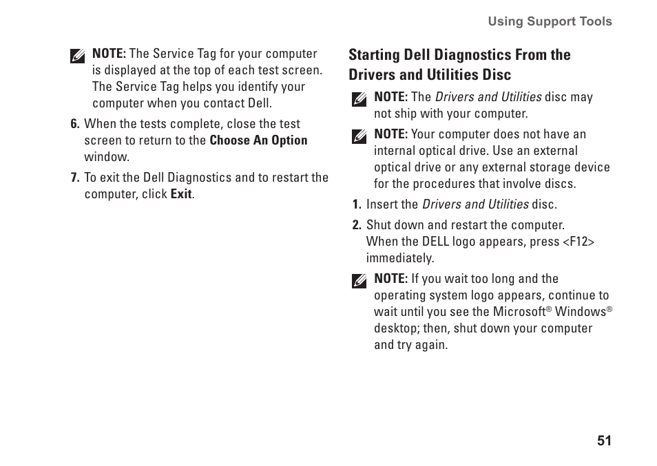 Dell Inspiron 11z (1121, Late 2010) User Manual | Page 53 / 86