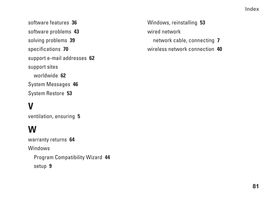 Dell Inspiron 11z (1121, Late 2010) User Manual | Page 83 / 86