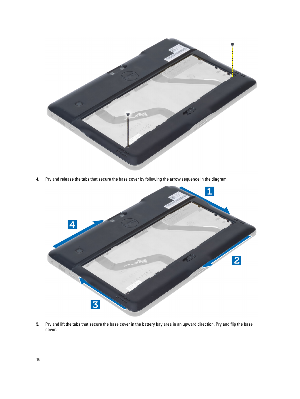 Dell Latitude 10 (Late 2012) User Manual | Page 16 / 43