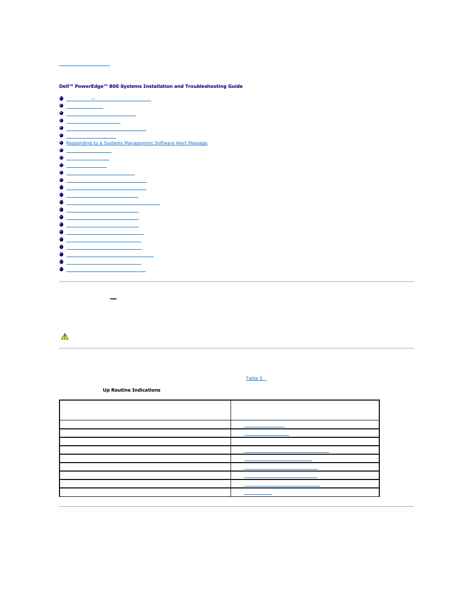 Troubleshooting your system, Safety first—for you and your system, Start-up routine | Checking basic power problems | Dell PowerEdge 800 User Manual | Page 30 / 87