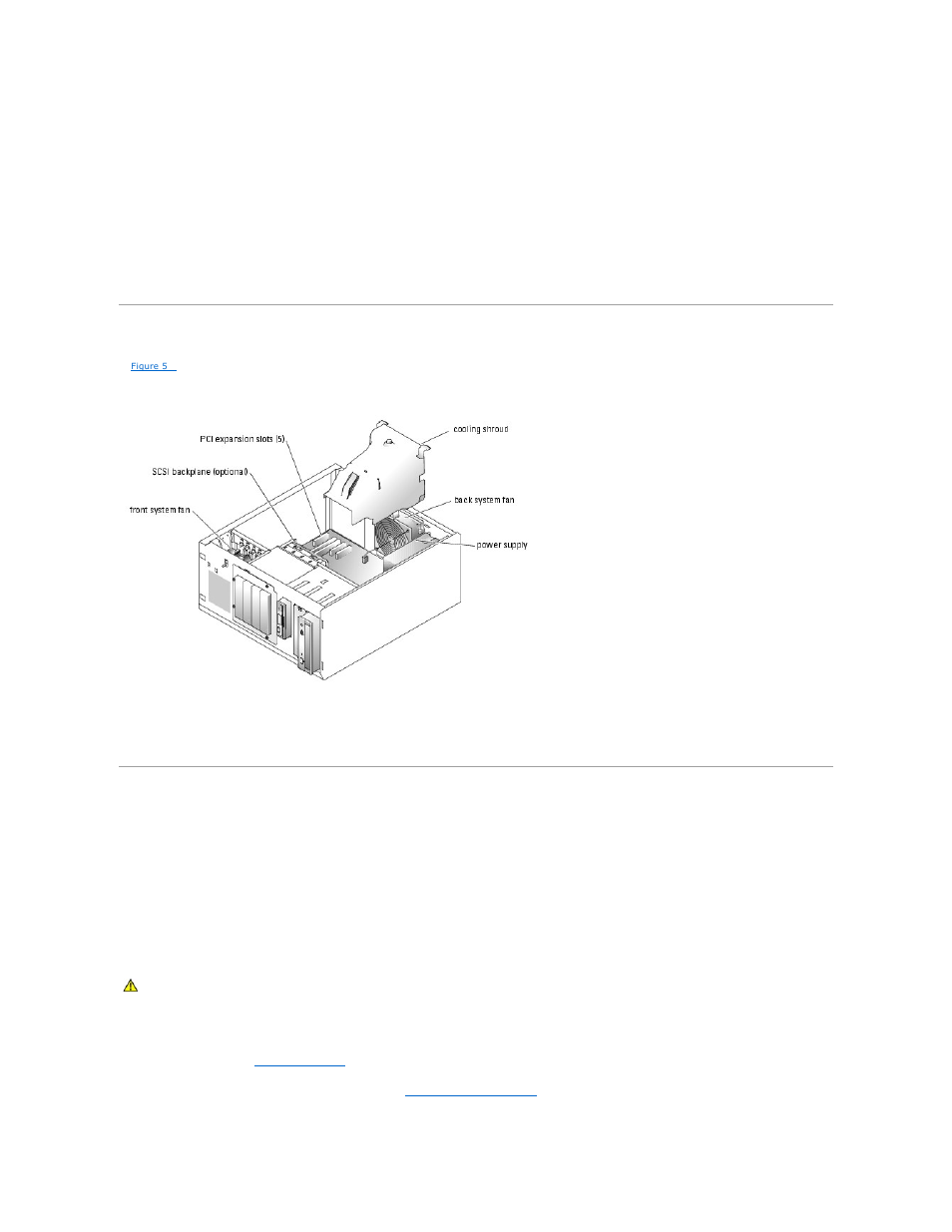 Inside the system, Troubleshooting a wet system, Installing the bezel | Dell PowerEdge 800 User Manual | Page 36 / 87