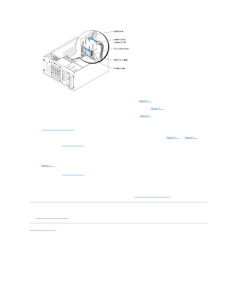 Installing a raid controller card, Hot-plug scsi hard drives, Installing a raid | Controller card, Installing the optional scsi backplane board | Dell PowerEdge 800 User Manual | Page 75 / 87