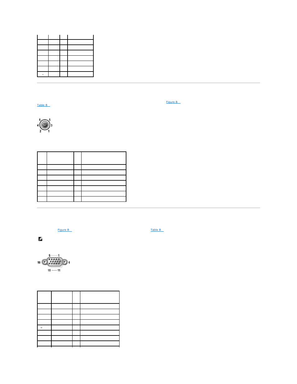 Ps/2-compatible keyboard and mouse connectors, Video connector | Dell PowerEdge 800 User Manual | Page 8 / 87