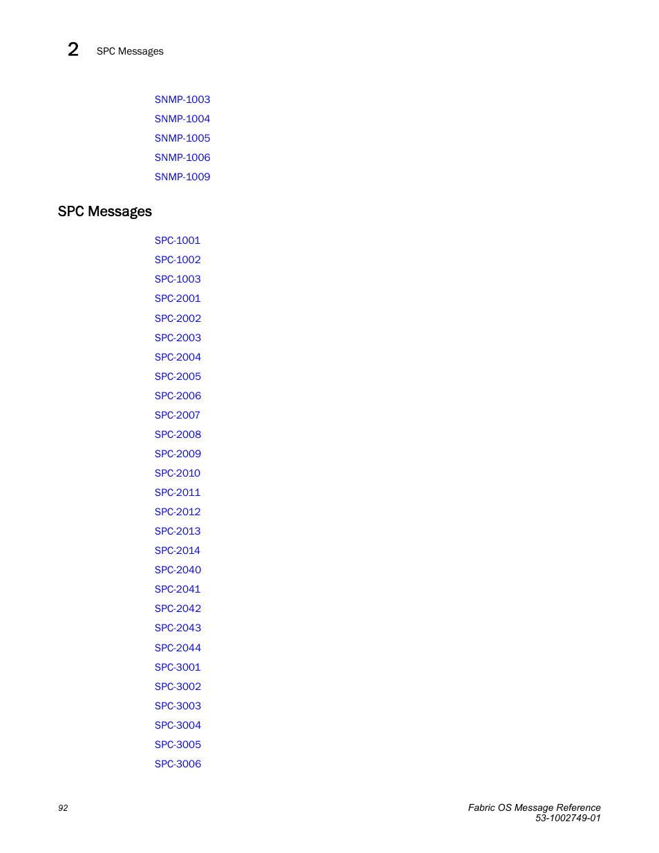 Spc messages | Dell POWEREDGE M1000E User Manual | Page 114 / 934