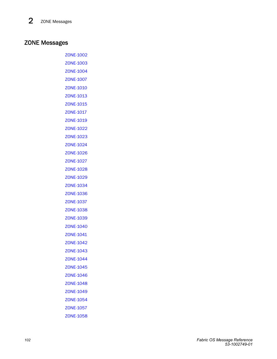 Zone messages | Dell POWEREDGE M1000E User Manual | Page 124 / 934