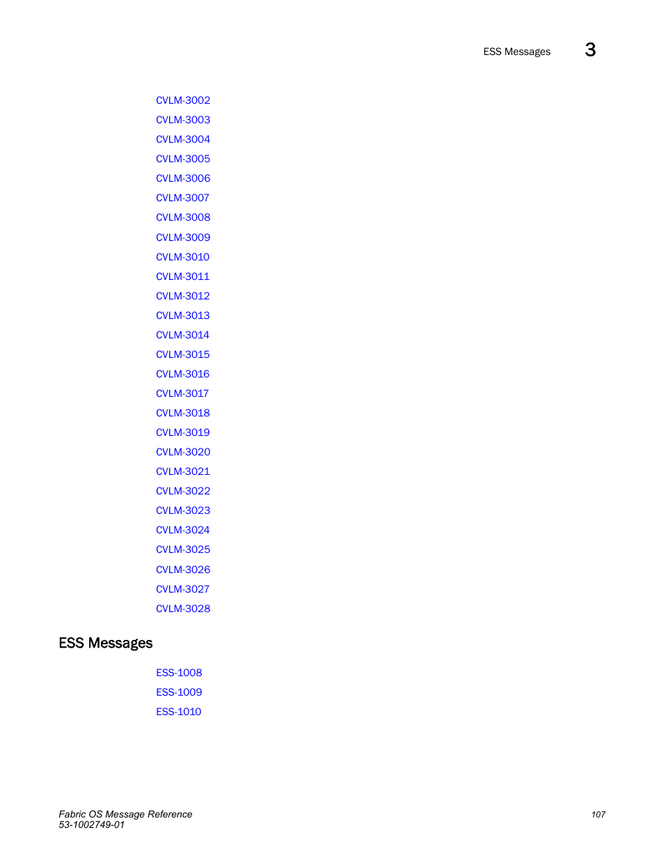 Ess messages | Dell POWEREDGE M1000E User Manual | Page 129 / 934