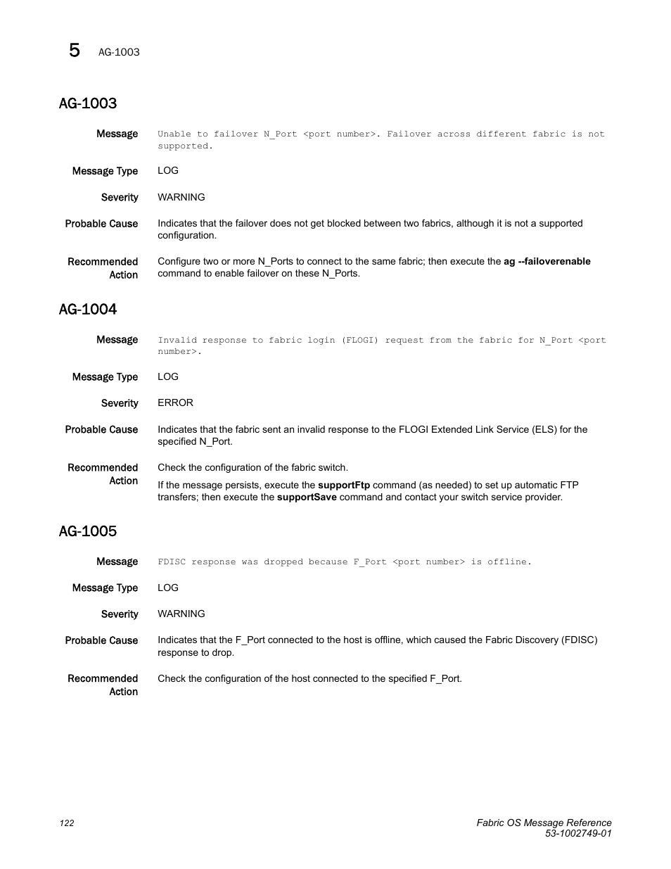 Ag-1003, Ag-1004, Ag-1005 | Dell POWEREDGE M1000E User Manual | Page 144 / 934