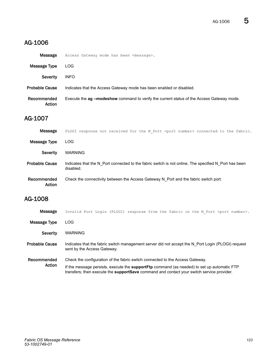 Ag-1006, Ag-1007, Ag-1008 | Dell POWEREDGE M1000E User Manual | Page 145 / 934