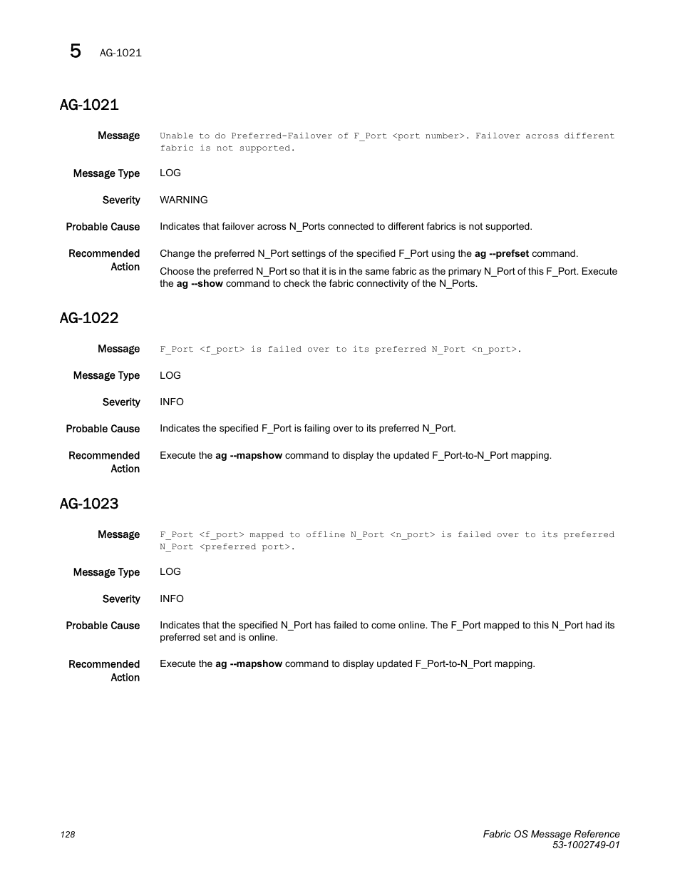 Ag-1021, Ag-1022, Ag-1023 | Dell POWEREDGE M1000E User Manual | Page 150 / 934