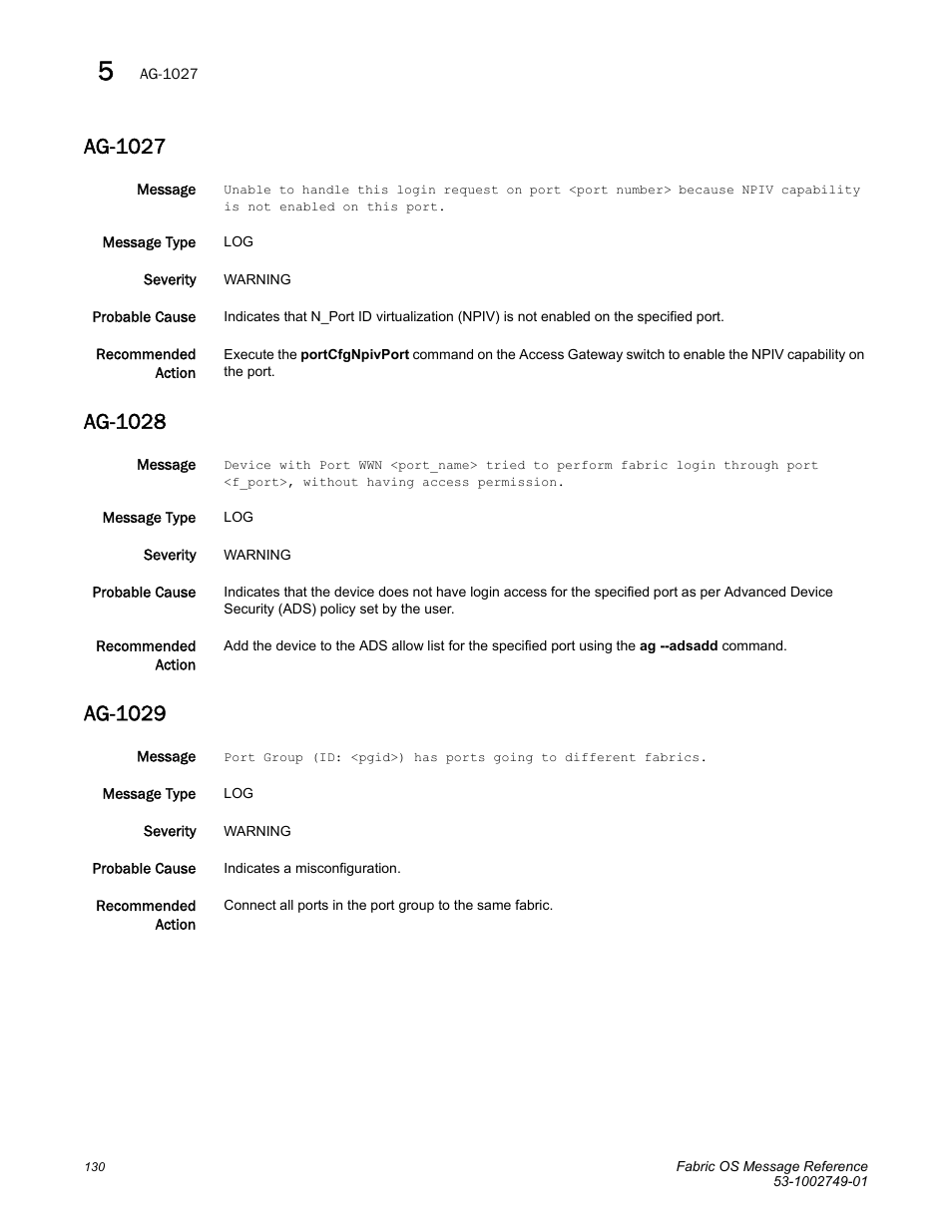 Ag-1027, Ag-1028, Ag-1029 | Dell POWEREDGE M1000E User Manual | Page 152 / 934