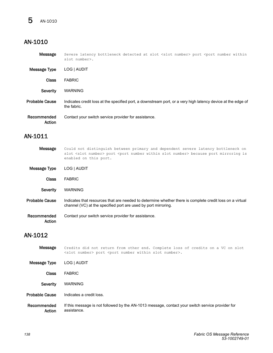 An-1010, An-1011, An-1012 | Dell POWEREDGE M1000E User Manual | Page 160 / 934