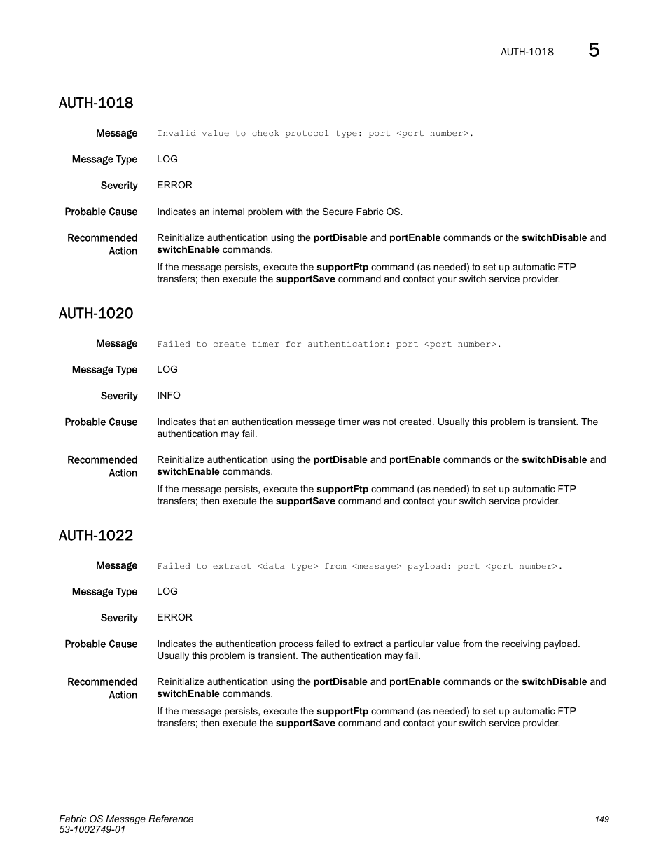 Auth-1018, Auth-1020, Auth-1022 | Dell POWEREDGE M1000E User Manual | Page 171 / 934