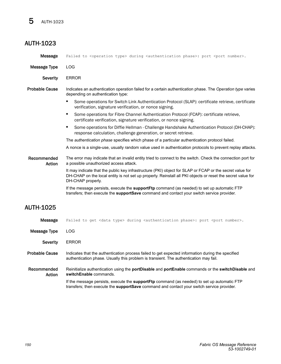 Auth-1023, Auth-1025 | Dell POWEREDGE M1000E User Manual | Page 172 / 934