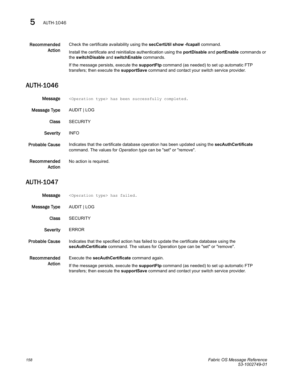 Auth-1046, Auth-1047 | Dell POWEREDGE M1000E User Manual | Page 180 / 934