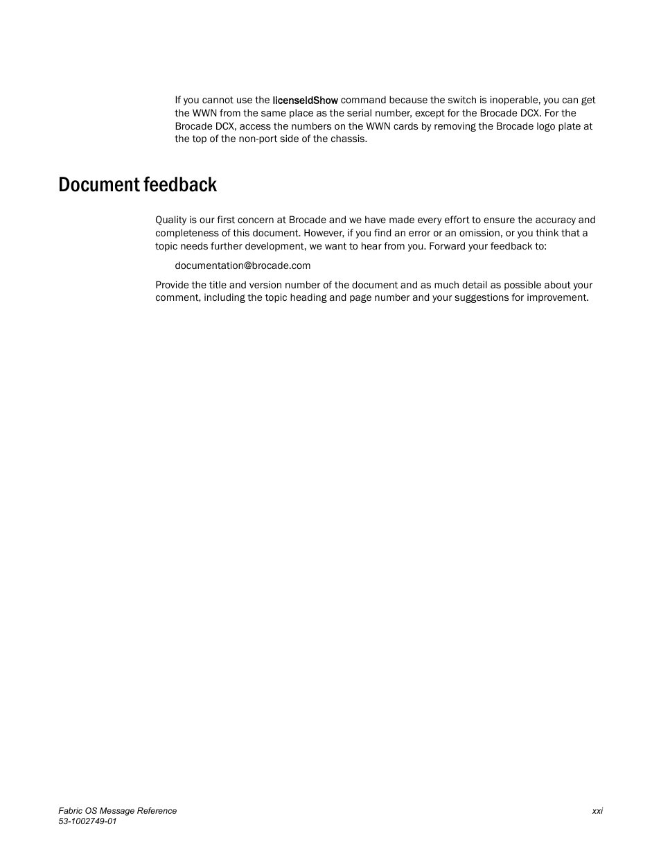 Document feedback | Dell POWEREDGE M1000E User Manual | Page 21 / 934