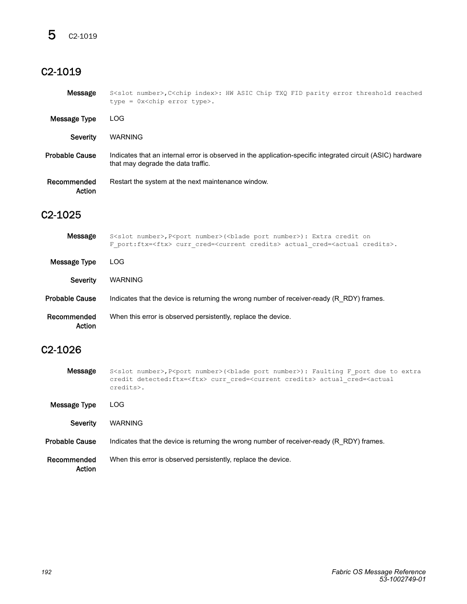 C2-1019, C2-1025, C2-1026 | Dell POWEREDGE M1000E User Manual | Page 214 / 934