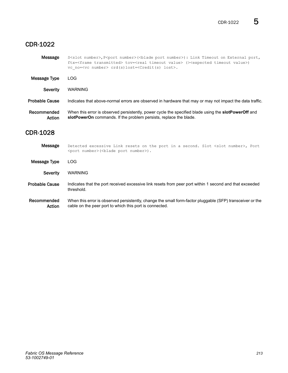 Cdr-1022, Cdr-1028 | Dell POWEREDGE M1000E User Manual | Page 235 / 934