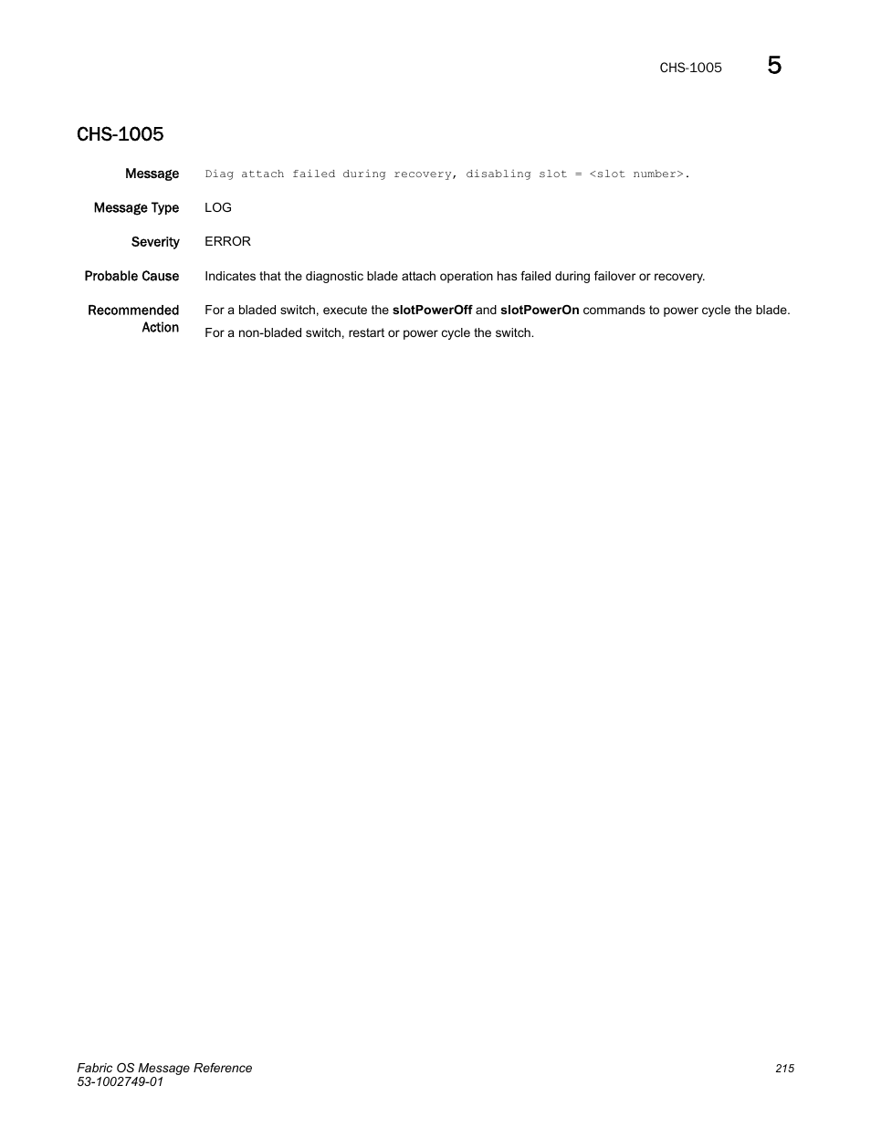 Chs-1005 | Dell POWEREDGE M1000E User Manual | Page 237 / 934