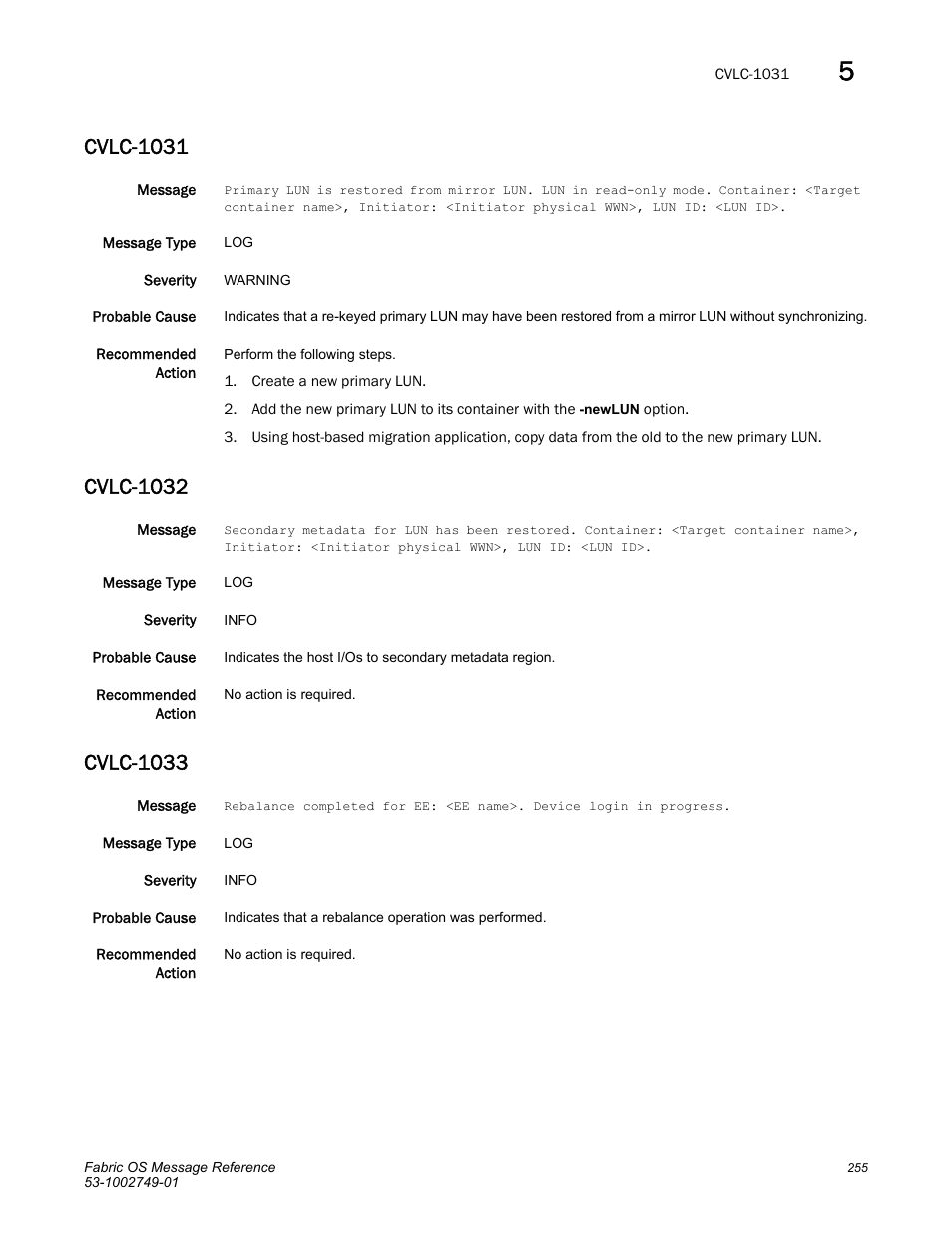 Cvlc-1031, Cvlc-1032, Cvlc-1033 | Dell POWEREDGE M1000E User Manual | Page 277 / 934