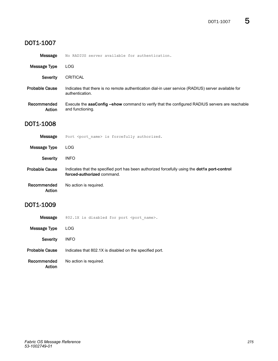 Dot1-1007, Dot1-1008, Dot1-1009 | Dell POWEREDGE M1000E User Manual | Page 297 / 934