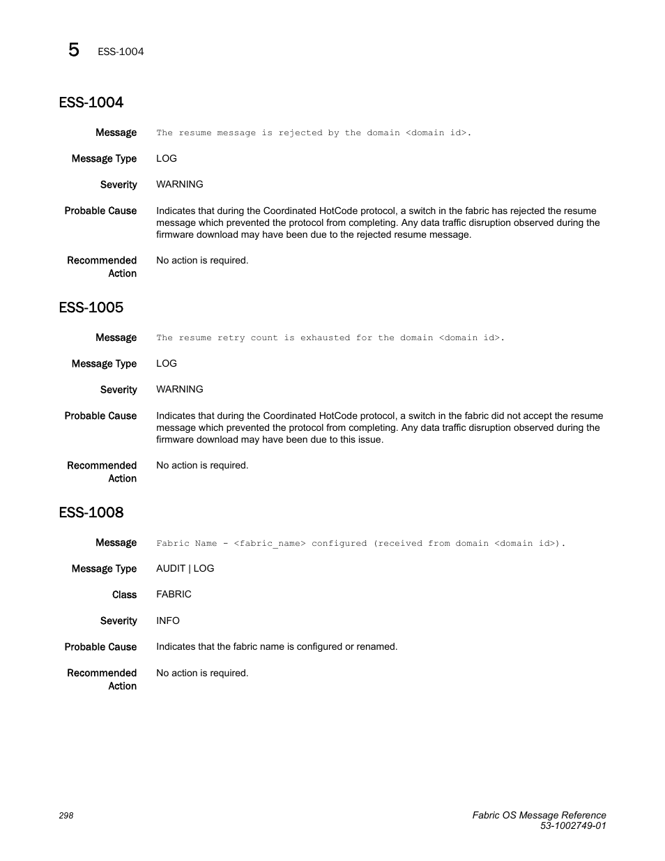 Ess-1004, Ess-1005, Ess-1008 | Dell POWEREDGE M1000E User Manual | Page 320 / 934