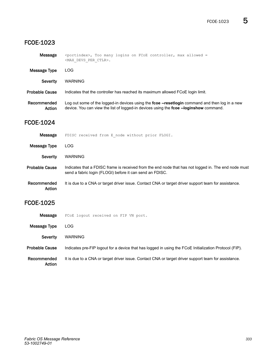Fcoe-1023, Fcoe-1024, Fcoe-1025 | Dell POWEREDGE M1000E User Manual | Page 355 / 934