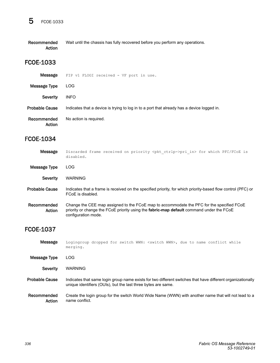 Fcoe-1033, Fcoe-1034, Fcoe-1037 | Dell POWEREDGE M1000E User Manual | Page 358 / 934