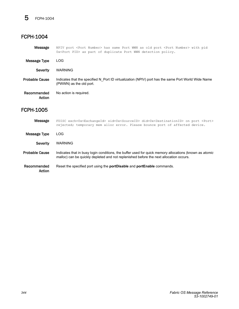 Fcph-1004, Fcph-1005 | Dell POWEREDGE M1000E User Manual | Page 366 / 934