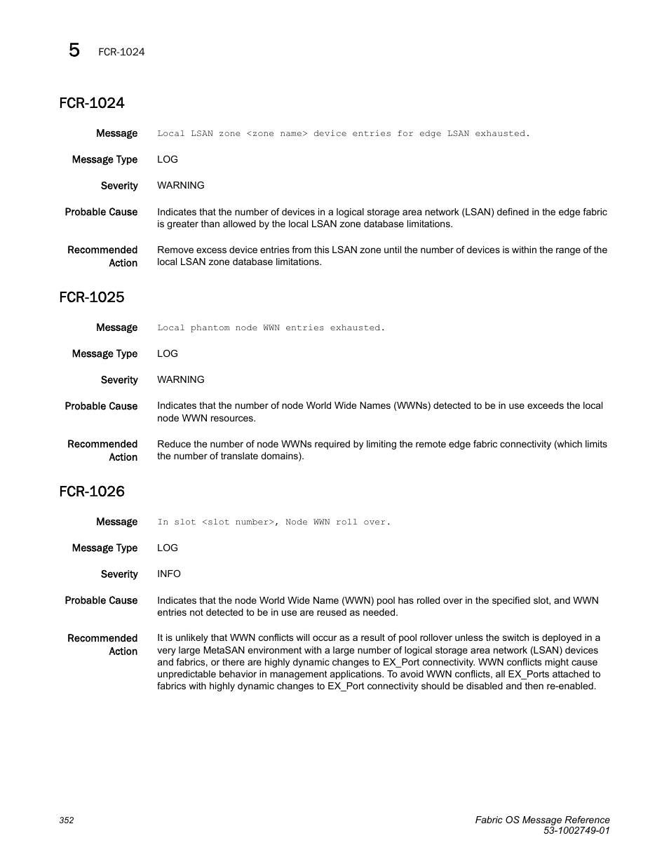 Fcr-1024, Fcr-1025, Fcr-1026 | Dell POWEREDGE M1000E User Manual | Page 374 / 934