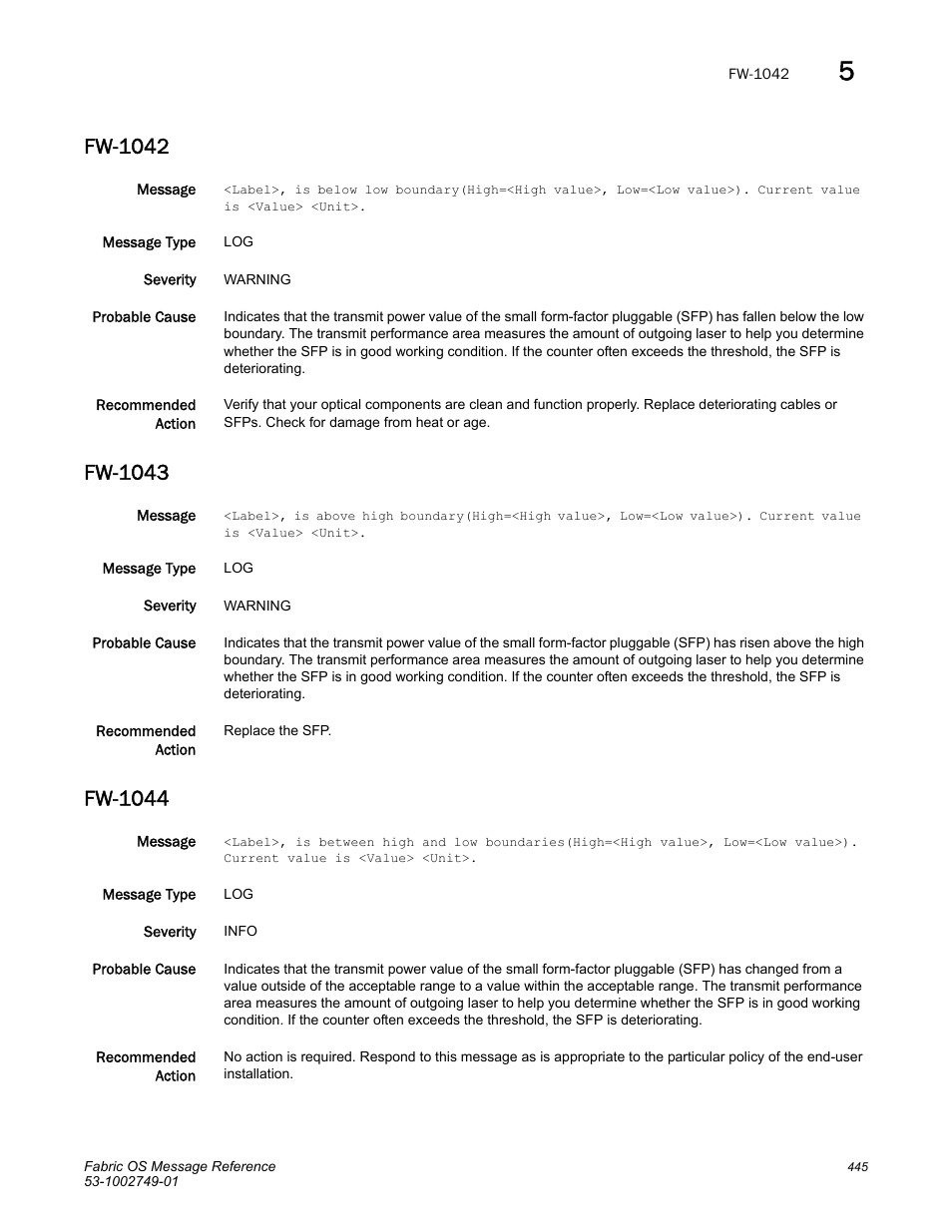 Fw-1042, Fw-1043, Fw-1044 | Dell POWEREDGE M1000E User Manual | Page 467 / 934