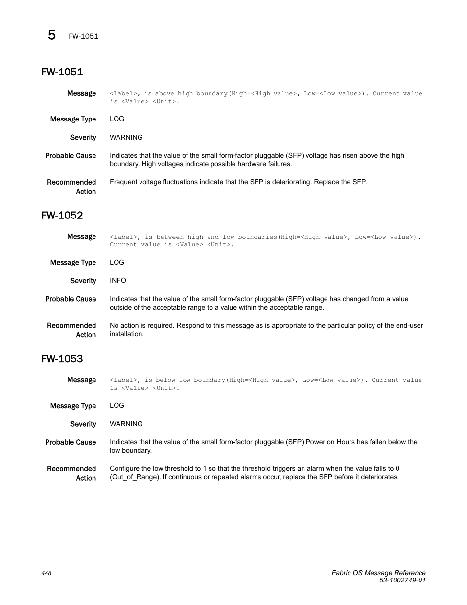 Fw-1051, Fw-1052, Fw-1053 | Dell POWEREDGE M1000E User Manual | Page 470 / 934