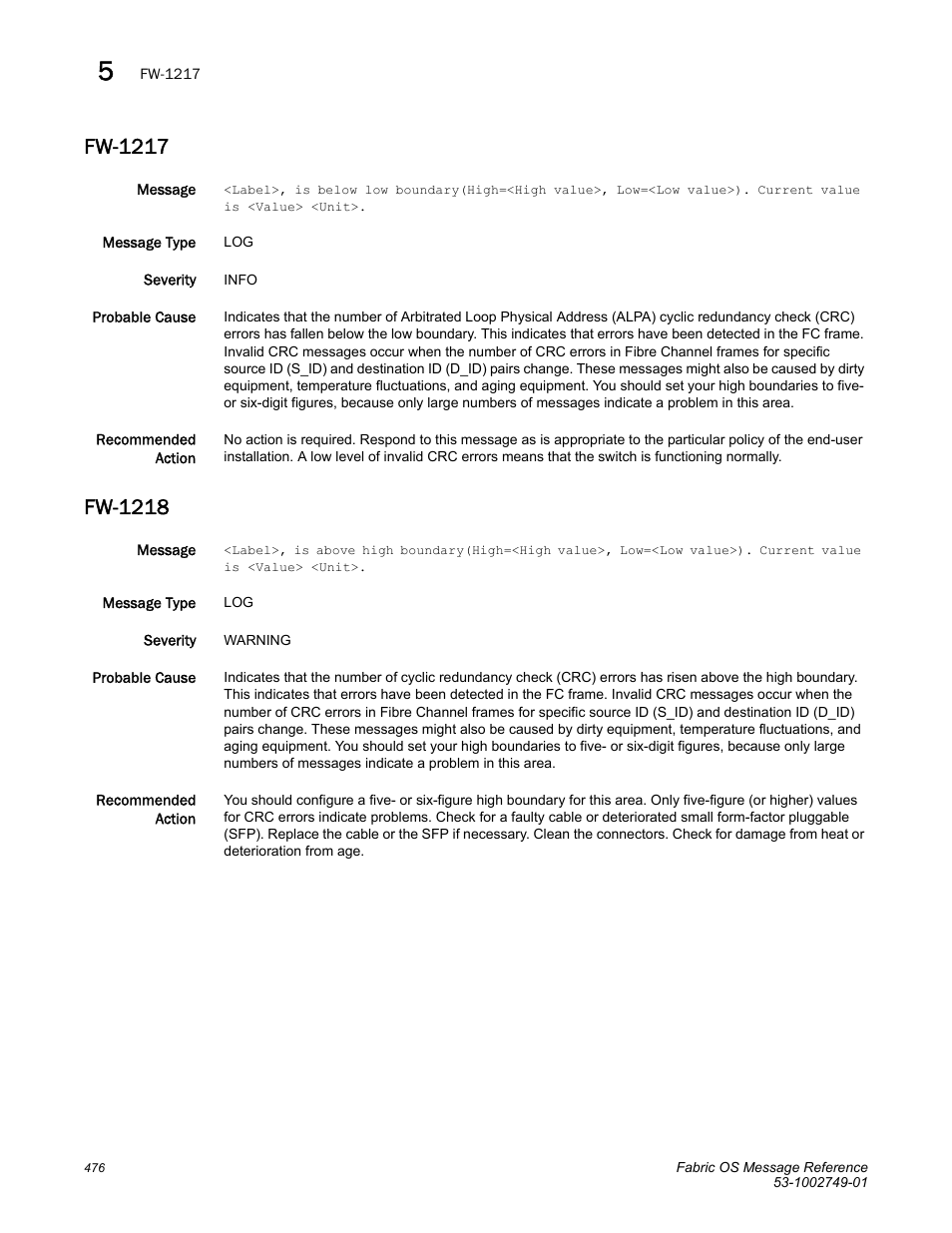 Fw-1217, Fw-1218 | Dell POWEREDGE M1000E User Manual | Page 498 / 934