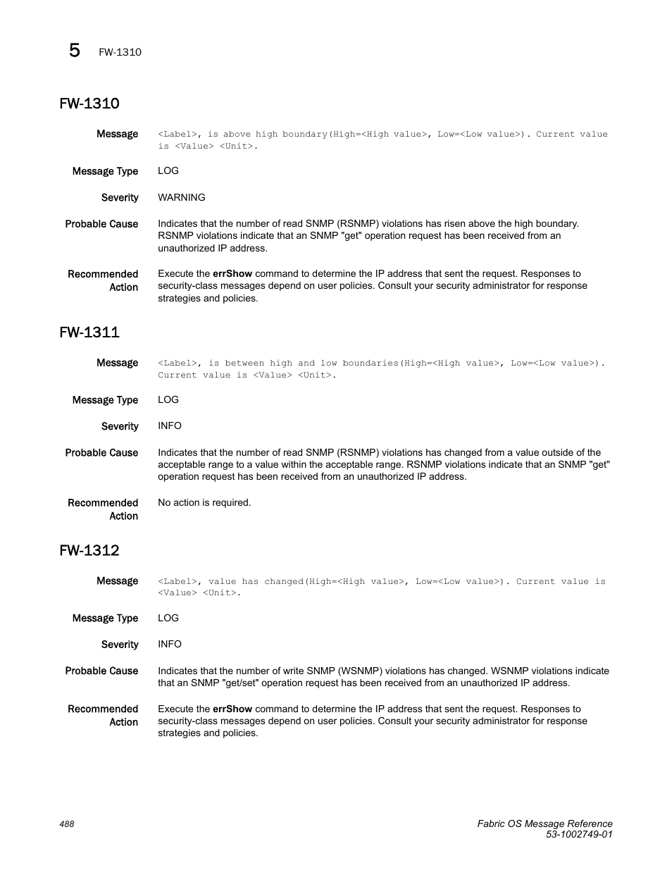 Fw-1310, Fw-1311, Fw-1312 | Dell POWEREDGE M1000E User Manual | Page 510 / 934