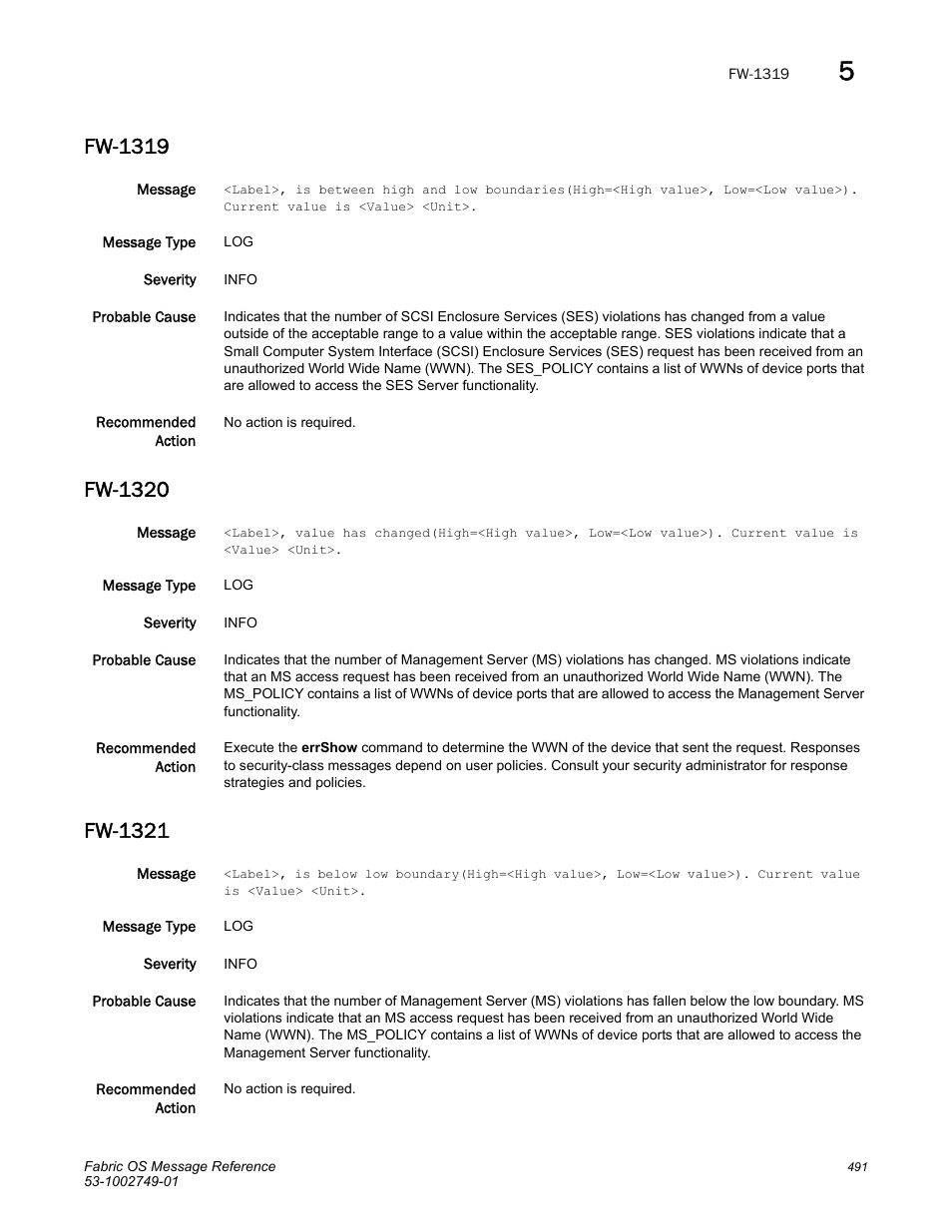 Fw-1319, Fw-1320, Fw-1321 | Dell POWEREDGE M1000E User Manual | Page 513 / 934