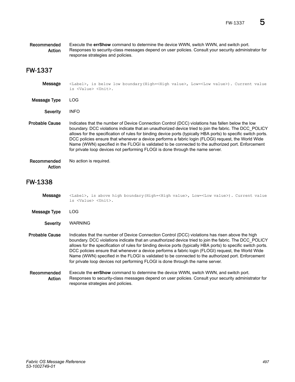 Fw-1337, Fw-1338 | Dell POWEREDGE M1000E User Manual | Page 519 / 934